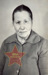 Мальцева (Худокормова) Мария Степановна